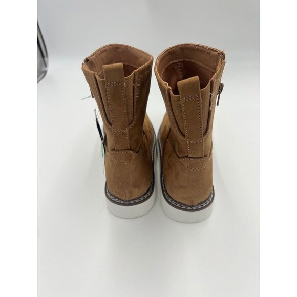 Brand New Universal Thread Faux Suede Chestnut Color Boots‎ Size 10 For Women - Picture 6 of 9